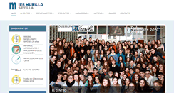 Desktop Screenshot of iesmurillo.com