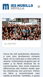 Mobile Screenshot of iesmurillo.com